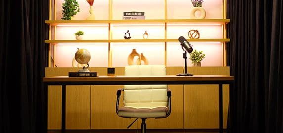 Imagem da estrutura de podcast