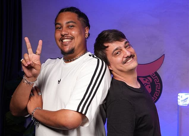 Imagem de fundo do Podcast