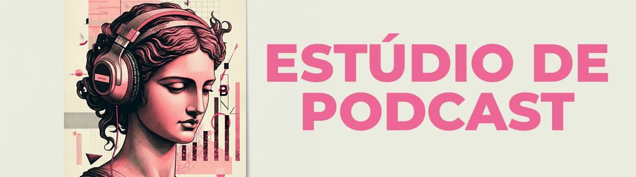 Deusa grega com Fone de Ouvido